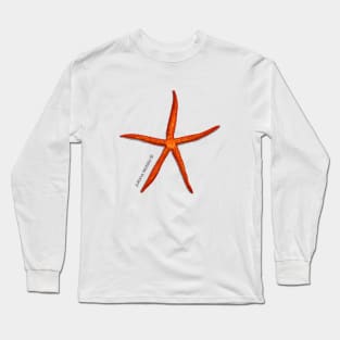 Velvety Sea Star Long Sleeve T-Shirt